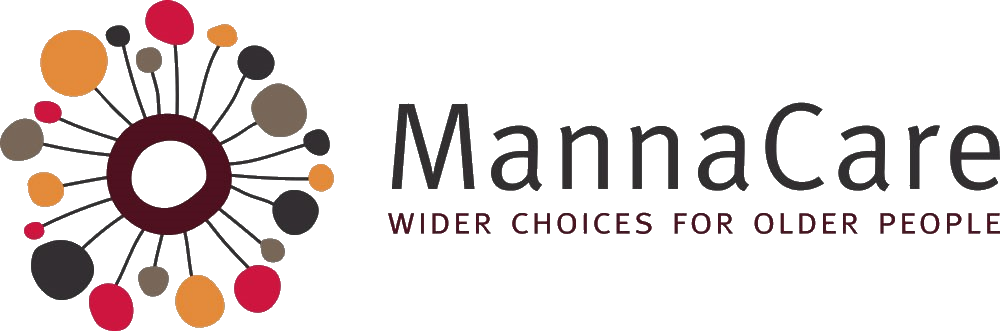 MannaCare logo and tag line no background