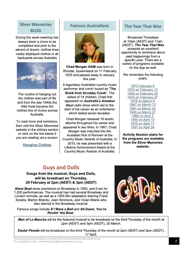 Feb 2025 Newsletter