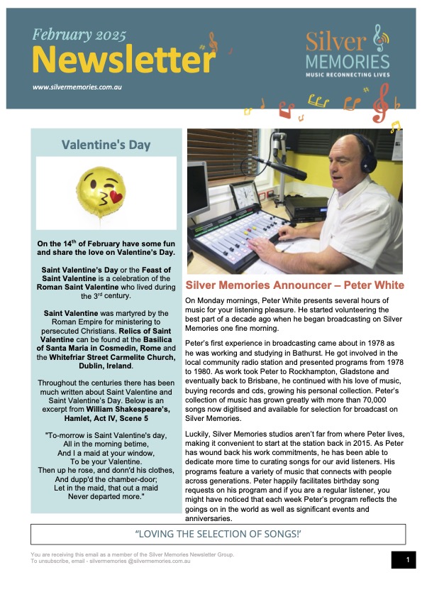 Feb 2025 Newsletter