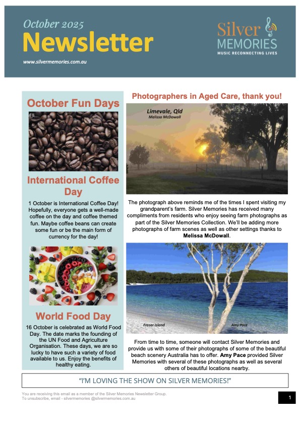 Oct 2025 Newsletter