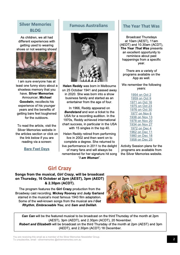 Oct 2025 Newsletter